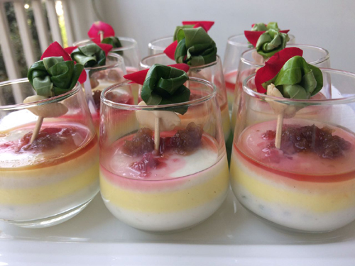 Kesariya Paan Thandai Panna Cotta (Holi Special)